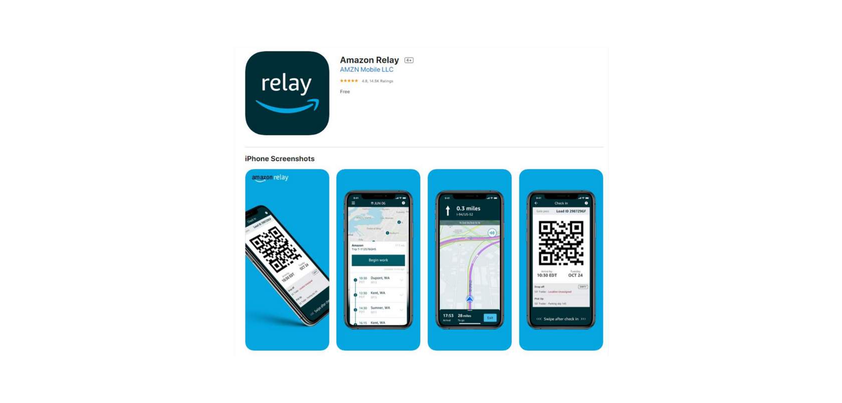 Relay App for Drivers