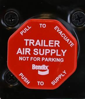 trailer air supply knob